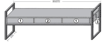 Doppelarbeitsplatz